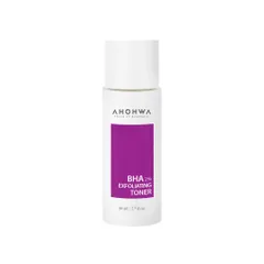 Toner AHOHWA BHA 2% Exfoliating hỗ trợ giảm mụn, làm sạch bã nhờn 80ml [hàng nhập khẩu]