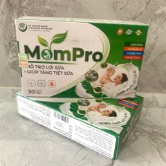 TPBVSK MomPro - Hỗ trợ lợi sữa, giúp tăng tiết sữa, giảm tắc tuyến sữa