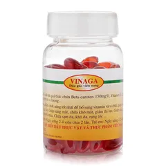 Dầu Gấc Vinaga DHA– Sáng Mắt, Đẹp Da, Chống Oxy Hóa, Tăng Cường Sức Khỏe, Dùng Dược Cho Người Goutt