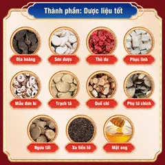 [Đồng Nhân Đường] Kim Quỹ Thận Khí Hoàn 360 Viên, bí phương bổ thận