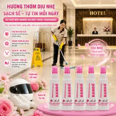 Combo 5 Chai xịt Khử Mùi Hôi Giầy Dép Mũ Bảo Hiểm Hando 120ml
