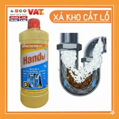 Nước thông tắc đường ống thoát nước Hando 1000ml xuất khẩu