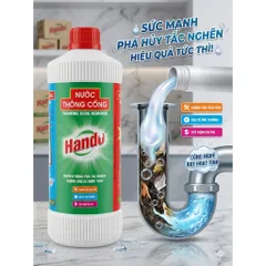[TẮC ĐÂU THÔNG ĐẤY] Nước Thông Cống Hando 1000ml Nội Địa 810812
