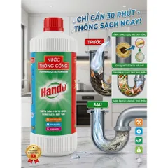 [TẮC ĐÂU THÔNG ĐẤY] Nước Thông Cống Hando 1000ml Nội Địa 810812