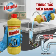 Nước thông tắc đường ống thoát nước Hando 570ml xuất khẩu