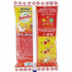 [HOT] Bô 10 Gói bột thông tắc hầm cầu bể phốt loại 215g Hando (Đỏ)