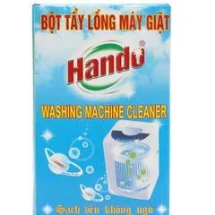 [HOT] Bộ 2 hộp 4 gói tẩy lồng máy giặt + thông cống Hando  (Xanh)