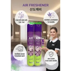 [HOT] Bộ 2 Nước hoa xịt phòng Sandokkaebi 370ML Hương JASMIN TI768
