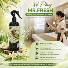 [HƯƠNG THƠM THẢO MỘC] Nước hoa xịt phòng KHỬ MÙI,ĐUỔI CÔN TRÙNG Mr.fresh 500ml Hương Sả