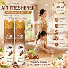 [HOT] Bộ 2 Nước hoa xịt phòng Sandokkaebi 370ML Hương Cafe (HAZELNUT) TI772