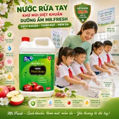 🧴 NƯỚC RỬA TAY MR.FRESH PREMIUM HAND SOAP 5L – HƯƠNG CAM QUẾ