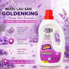 🌟 Nước Lau Sàn Golden King 1.2L Công Nghệ Nhật Bản Thơm Lâu & Diệt Khuẩn Hiệu Quả
