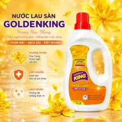 🌟 Nước Lau Sàn Golden King 1.2L Công Nghệ Nhật Bản Thơm Lâu & Diệt Khuẩn Hiệu Quả