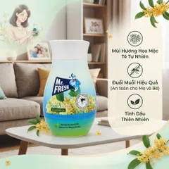 Hộp Sáp thơm đuổi muỗi Mr.fresh hương mộc lan 200g