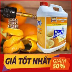 [SẠCH BÓNG KIN KÍT] Nước rửa chén,bát siêu đậm đặc Mr.Fresh 5L Hương Đào