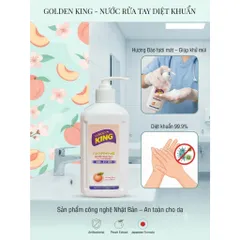 Nước Rửa Tay Golden King 500ml Hương Bạc Hà Chanh – Giải Pháp 