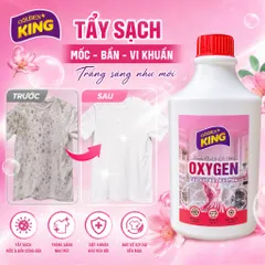 🧴 NƯỚC TẨY VẾT BẨN VẢI MÀU OXYGEN GOLDEN KING 500ML