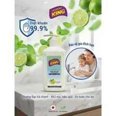Nước Rửa Tay Golden King 500ml Hương Đào – Giải Pháp 