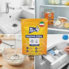 Bột Baking Soda Mr. Fresh Tẩy Rửa, Khử Mùi, Chống Ẩm Mốc 100% Nguyên Chất