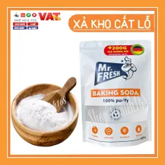 Bột Baking Soda Mr. Fresh Tẩy Rửa, Khử Mùi, Chống Ẩm Mốc 100% Nguyên Chất