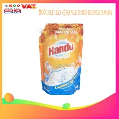Nước giặt xả bảo vệ vải siêu thơm kháng khuẩn chống nấm mốc Hando 2L