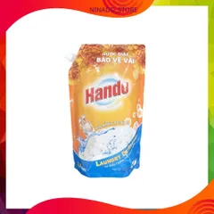 Nước giặt xả bảo vệ vải siêu thơm kháng khuẩn chống nấm mốc Hando 2L