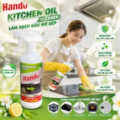 🧴 TÊN SẢN PHẨM: NƯỚC TẨY VÁCH KÍNH TẮM HANDO 500ML – SHOWER GLASS CLEANER