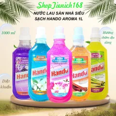 🧹 NƯỚC LAU SÀN NHÀ SIÊU SẠCH HAND0 AROMA 1L – SẠCH BÓNG, THƠM DỊU, KHÔNG GIAN THOÁNG MÁT