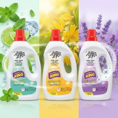 🌟 Nước Lau Sàn Golden King 1.2L Hương Hoa Ylang Công Nghệ Nhật Bản Thơm Lâu & Diệt Khuẩn Hiệu Quả