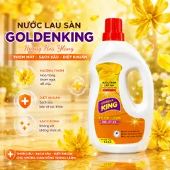 🌟 Nước Lau Sàn Golden King 1.2L Hương Bạc Hà Chanh Công Nghệ Nhật Bản Thơm Lâu & Diệt Khuẩn Hiệu Quả