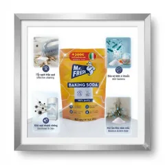 Bột Baking Soda Đa Năng Mr. Fresh 680g + 200g FREE - Bột đa năng Tẩy rửa, Khử mùi, Chống ẩm mốc, Vệ sinh gia đình