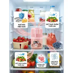 SÁP KHỬ MÙI TỦ LẠNH MR. FRESH HƯƠNG DÂU – GIẢI PHÁP ĐÁNH BAY MÙI HÔI, GIỮ TRỌN VỊ TƯƠI NGON