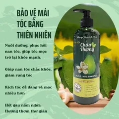 Dầu Xả Hương Gừng Châu Hương 300ml -Làm Sạch,Phục Hồi Hư Tổn,Ngừa gãy rụng,Dưỡng tóc và Da Đầu