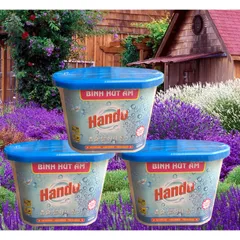 [HOT] Bộ 3 bình hút ẩm Hando 450ml (Hồng) 810962