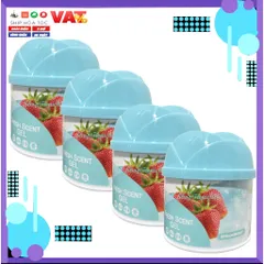 [HOT] Bộ 4 sáp thơm Phòng Hando 87g Hương Hồng