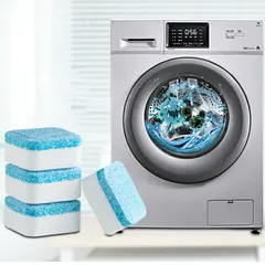 Hộp 16 Viên Tẩy Lồng Máy Giặt - Vệ Sinh Lồng Giặt -Làm Sạch Cặn Bẩn, Giúp Lồng giặt Thơm Tho,Diệt Sạch Vi Khuẩn