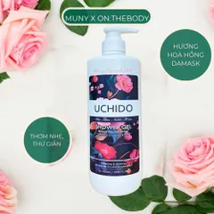 SỮA TẮM  HƯƠNG NƯỚC HOA UCHIDO – CHO LÀN DA MỀM MỊN, QUYẾN RŨ TỪ HƯƠNG THƠM 1000ML HƯƠNG HAMONY