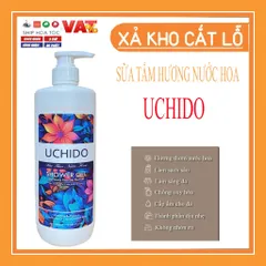 SỮA TẮM  HƯƠNG NƯỚC HOA UCHIDO – CHO LÀN DA MỀM MỊN, QUYẾN RŨ TỪ HƯƠNG THƠM 1000ML HƯƠNG HAMONY