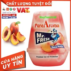 [TINH CHẤT HƯƠNG THƠM TỰ NHIÊN] Sáp thơm phòng khử mùi Mr.Fresh 220g Hương Sakura