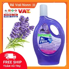 [SACH-THƠM-DIỆT KHUẨN] Nước thơm lau sàn Mr.Fresh 1.1L Hương Cam Quế