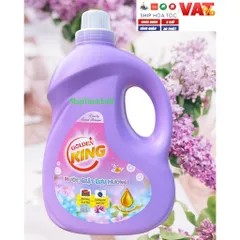 [THƠM,SẠCH QUYẾN RŨ] Nước giặt lưu hương GOLDENKING 3.2L Hương quyến rũ nồng nàn,Sảng khoái thơm ngát 811011