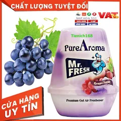 [TINH CHẤT HƯƠNG THƠM TỰ NHIÊN] Sáp thơm phòng khử mùi Mr.Fresh 220g Nhiều hương 811024