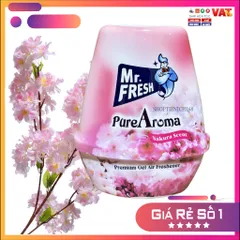 [TINH CHẤT HƯƠNG THƠM TỰ NHIÊN] Sáp thơm phòng khử mùi Mr.Fresh 220g Nhiều hương 811024