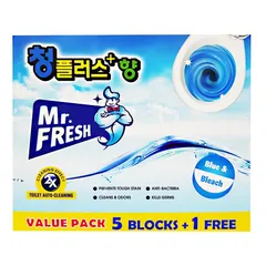 [HỘP 5+1 FREE] VIÊN SIÊU TẨY BỒN CẦU X2 MR.FRESH