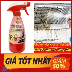 [ĐÁNH BAY MỌI VẾT BẨN CỨNG ĐẦU] Chai tẩy dầu mỡ bêp siêu sạch SAIKO 5 viên