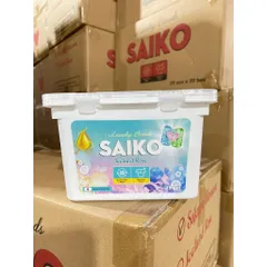[HOT] Viên nước giặt SAIKO Loại 25 viên Hương Iceland