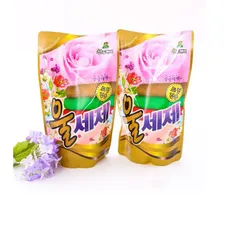 [HOT] [Nhập HC1712 giảm 10%]Combo Nước xả làm mêm vải 2100ml Tím và nước giặt len dạ 500ml Sandokkaebi 811068