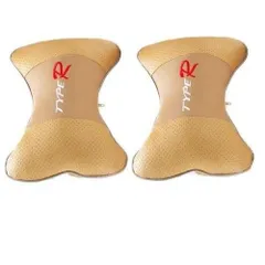 [HOT] Bộ 1 đệm dựa lưng Massage điện và 2 gối đầu ghế xe bọc nỉ