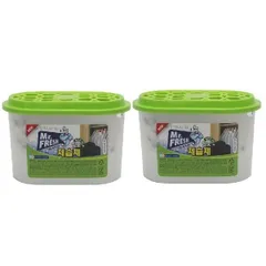 [HOT] Bộ 2 bình hút ẩm than hoạt tính khử khuẩn 256g TI146