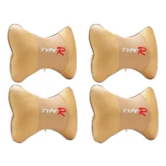 [HOT] Bộ 4 gối đầu ghế xe bọc nỉ TypeR